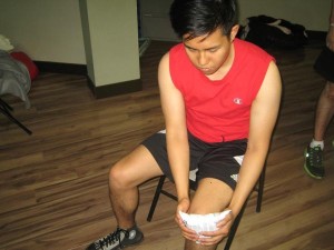 Medial knee ligament injury